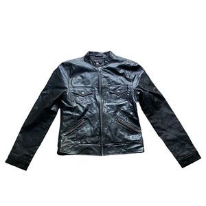 True Religion faux Leather Jacket